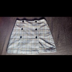 Plaid skirt
